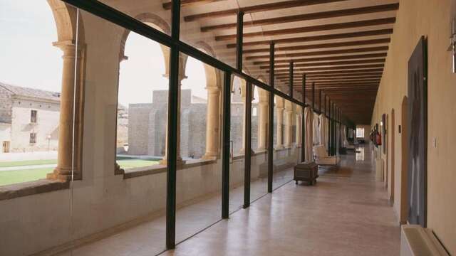 reutilizar Desconexion en precioso monasterio cerca de Zaragoza con desayuno y coctel