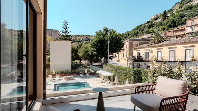 Vacaciones en Modica, Sicilia, en una habitación superior