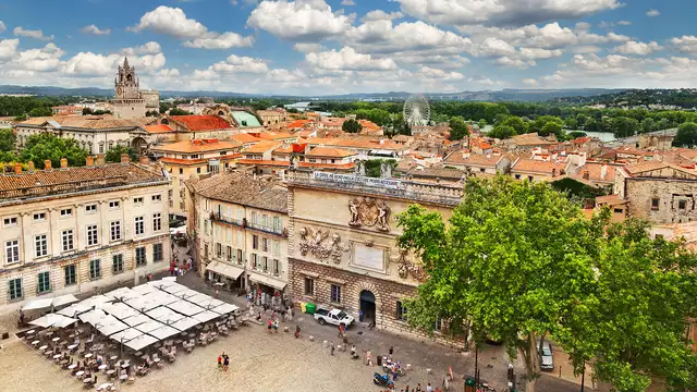 Descubre Avignon y visita una prestigiosa bodega en Châteauneuf-du-Pape