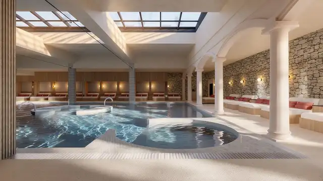 Thermaal uitje in een superior kamer
