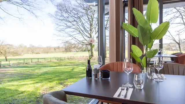 Détendez-vous avec un délicieux dîner dans la nature hollandaise.
