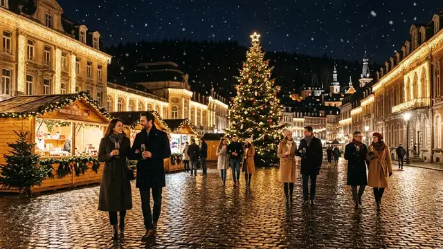Visitez les marchés de Noël dans la ville thermale de Spa