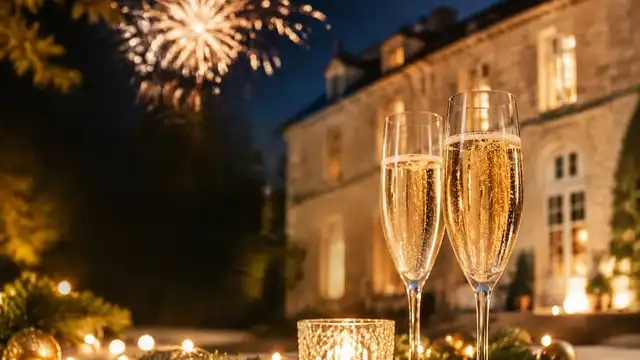 Réveillon d’exception à L’Yeuse : Dîner gastronomique, spa & champagne pour un reveillon Inoubliable