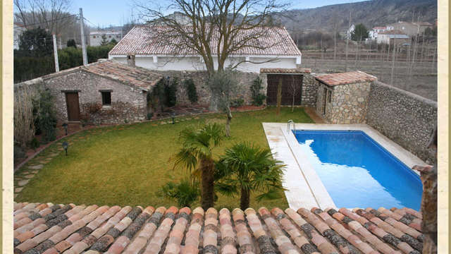 Romantiek in Cuenca met een hydromassagebad in de kamer