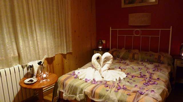 Speciale aanbieding: romantisch weekend inclusief diner tegen de Pyreneeën