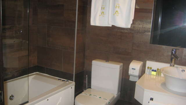 bañera de Hidromasaje en la habitación