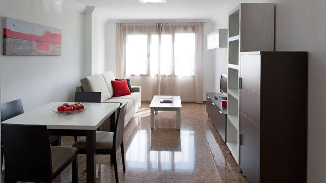 Escapada a Valencia en Apartamento céntrico con alquiler de bicis