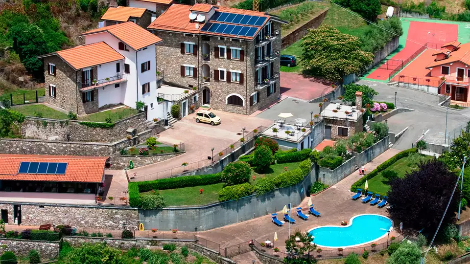 Ontspannend weekendje in de heuvels van Ligurie in DeLuxe -kamer