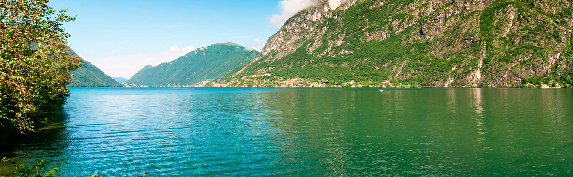 Séjour italien au bord du lac de Lugano dans une belle chambre