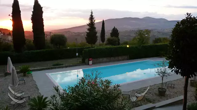 Romantiek in Toscane, in superior kamer en welkomstgeschenkje
