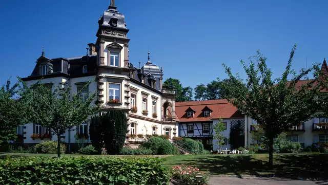 Moment detente dans un chateau pres de Strasbourg