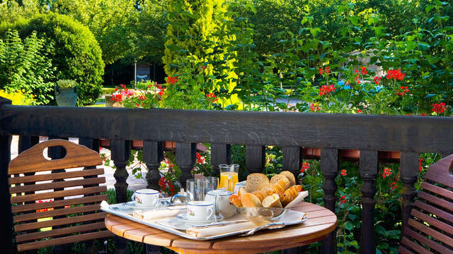 Moment detente dans un chateau pres de Strasbourg