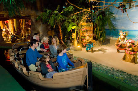 Bezoek aan het park La Mer de Sable met driepersoonskamer