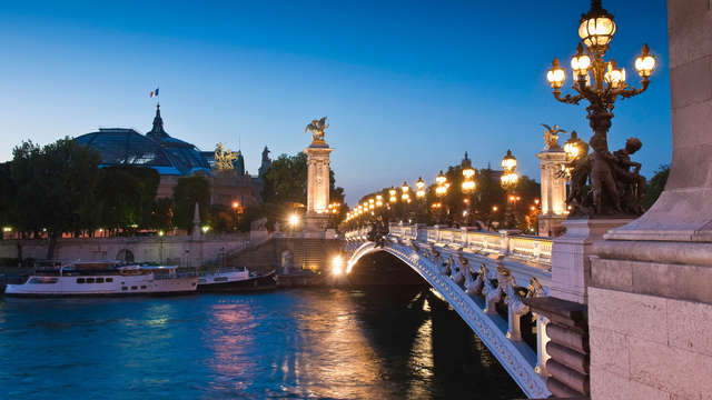 Escapada relax con crucero por el Sena en París