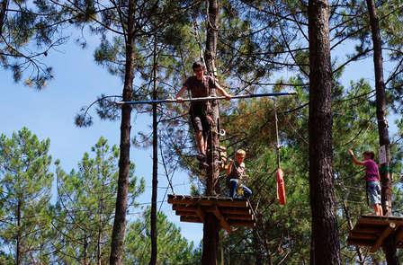 Week-end aventure avec Accrobranche sur le Bassin d'Arcachon