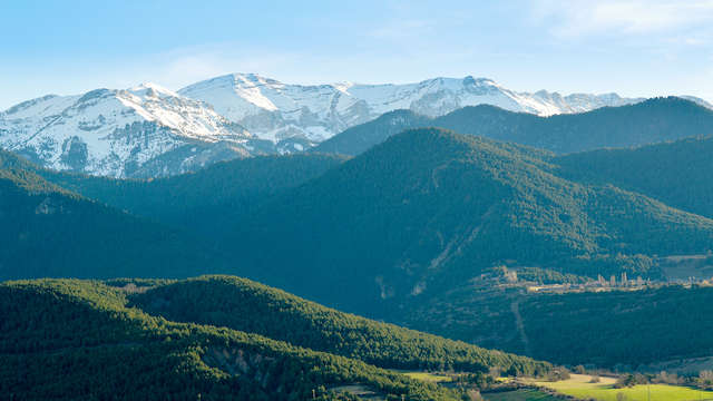 Ontsnappen naar de Catalaanse Pyreneeën in een standaard kamer met ontbijt