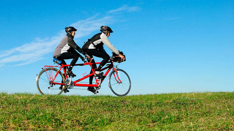 Relax y paseo en tandem por Brabante desde noches