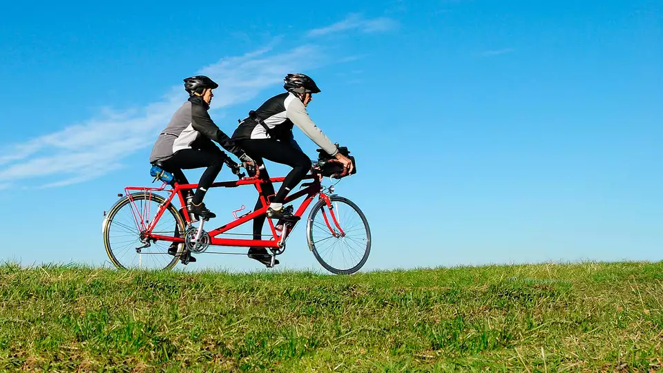 Relax y paseo en tandem por Brabante desde noches