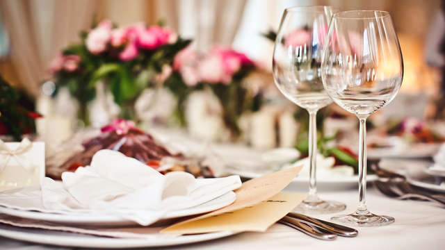 Disfruta de un castillo y de una cena romántica cerca de Poitiers