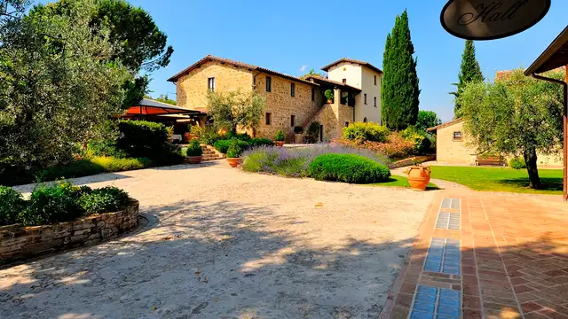 Cena romántica a las puertas de Perugia