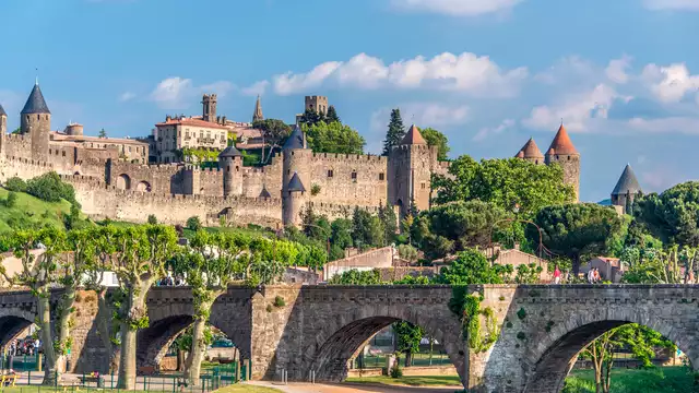 Séjour en appartement avec visite du château de Carcassonne