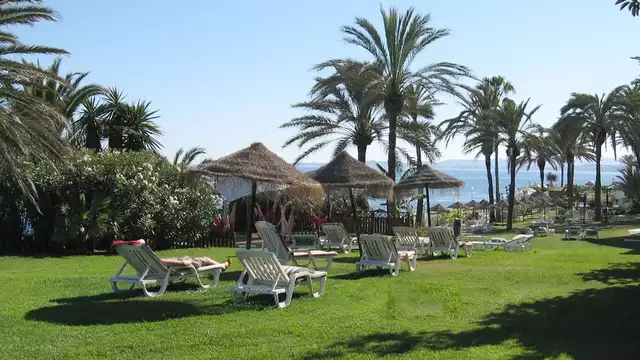 Mezza pensione, accesso alla zona relax e vista mare a Benalmádena