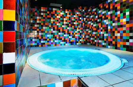 Verblijf met thermale baden in een natuurlijke omgeving in Aragón