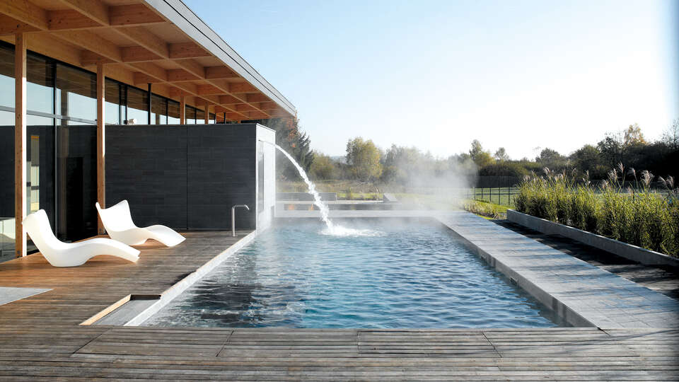 Diner et detente pres de Strasbourg