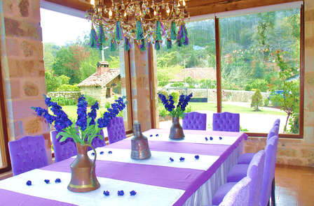 Gastronomie in een 17e-eeuws herenhuis dicht bij de zee