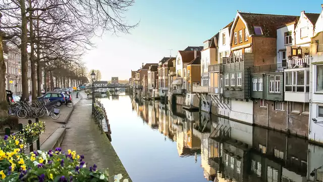 Descubrir la zona fluvial de Gorinchem en bicicleta
