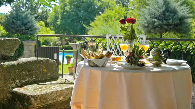 Luxe et vie de chatelain près de Nîmes