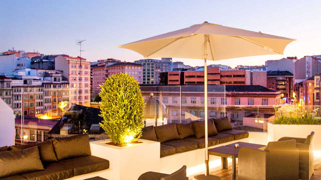 Week-end avec accès au spa dans un hôtel design au cœur de La Corogne