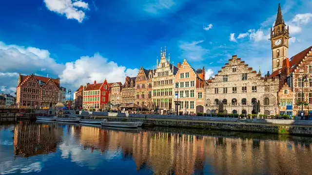 Découvrez la merveilleuse ville de Gand sur l'eau