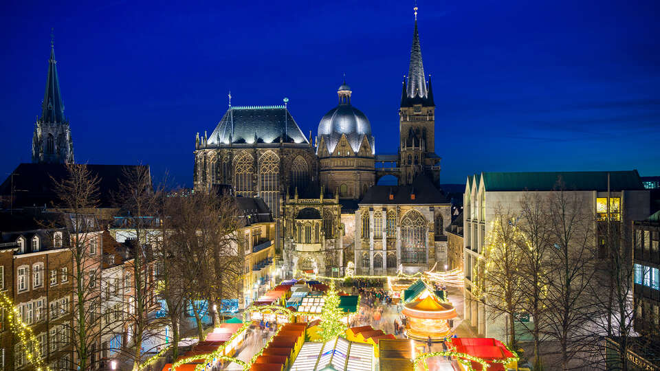 Escapade en famille au marche de Noel d Aix-la-Chapelle