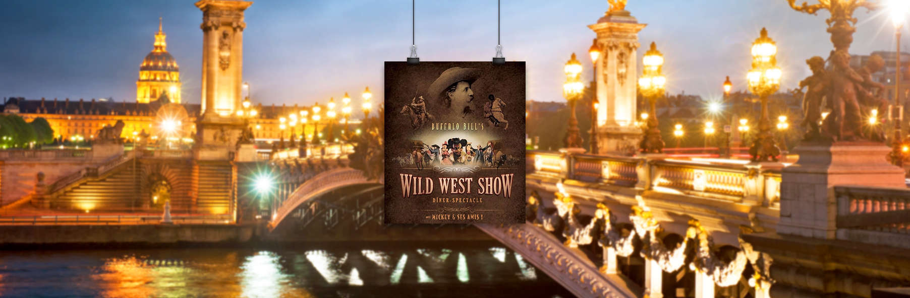 La Legende De Buffalo Bill Vente Flash 2020 Week end De charme Torcy avec Dîner-spectacle Disney "La Légende de