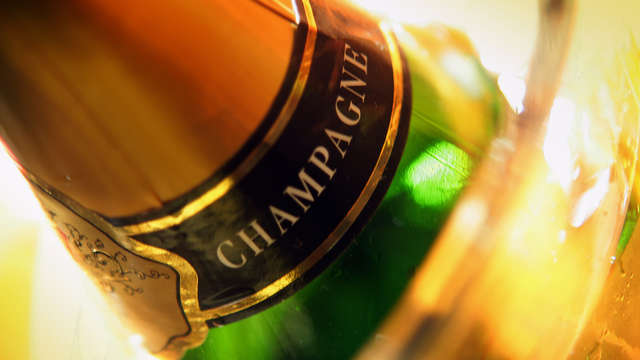 Demi-bouteille de champagne