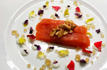 Table étoilée près du lac d'Isero