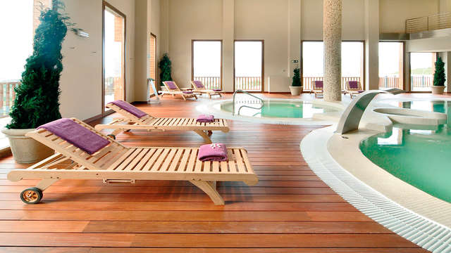 Relax y gastronomía con cena y acceso al spa en un 4* cerca de Jaca