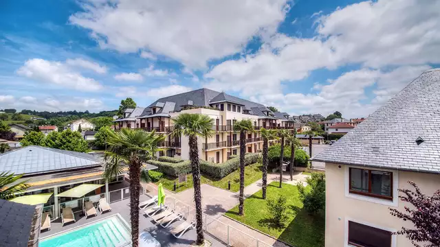 Estancia revitalizante en Lourdes con acceso a las aguas termales de Aquensis