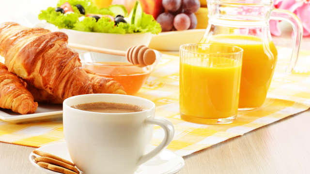 Petit déjeuner pour 2 adultes
