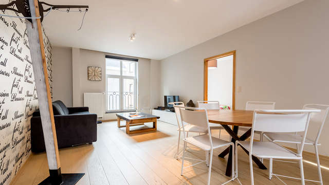 Descubre Bruselas alojándote en un apartamento (hasta 6 personas)