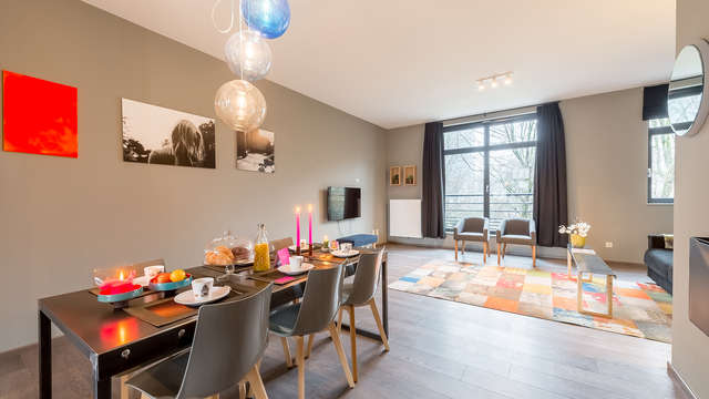 Visita Mini-Europe con alojamiento en un apartamento para 6 personas