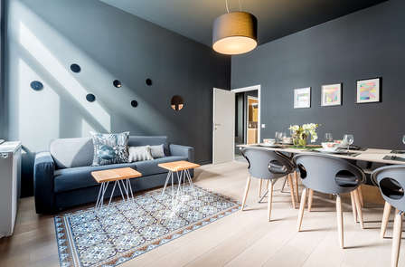 Explorez en famille Liège et le parc animalier de Forestia logés en appartement