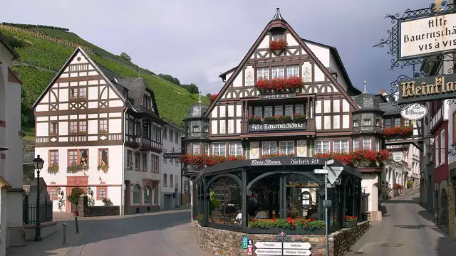 Séjour de découverte dans la vallée du Rhin à Rüdesheim et de ses vins