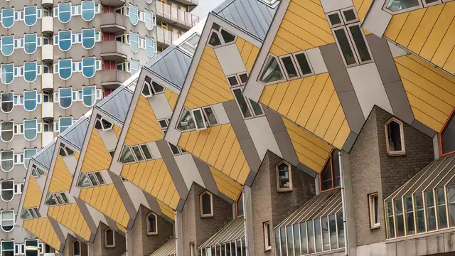 Explora el magnífico centro de la ciudad de Róterdam