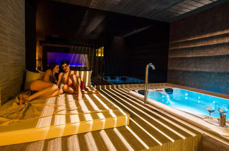 Détente avec spa privé et dîner à Teruel