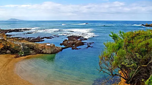 Week-end au bord de la mer, à Biarritz