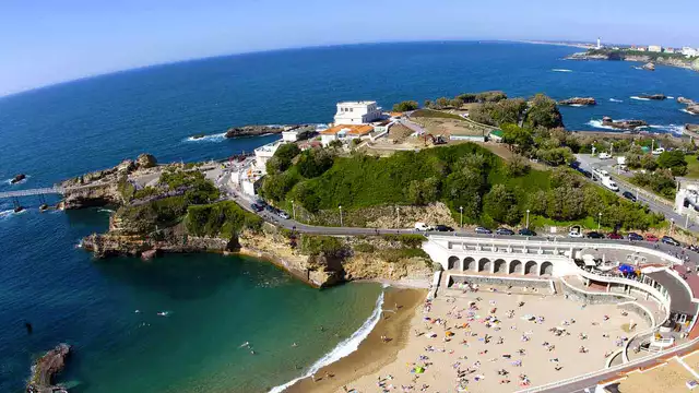 A cinco minutos de la playa de Biarritz
