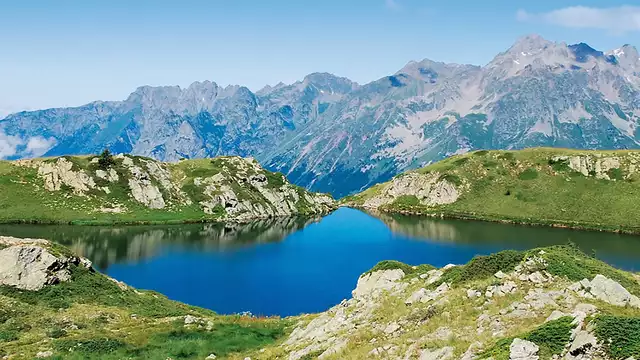 Cena en familia en el corazón de la estación Alpe d'Huez