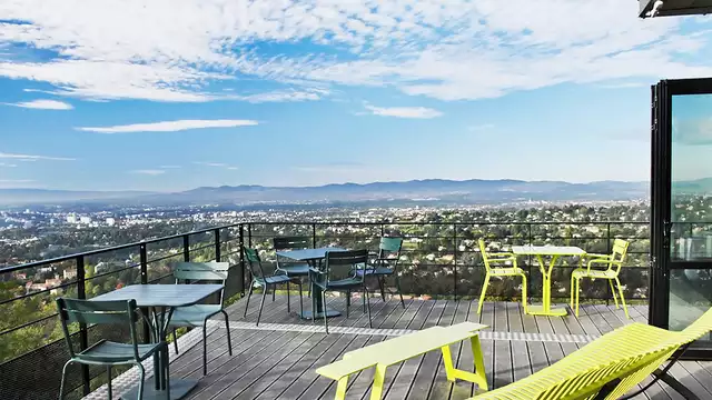 Escapade en chambre supérieure sur les hauteurs de Lyon
